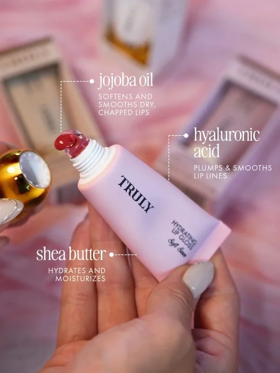 Retails $29 TRULY Hydrating Lip Gloss BUY NOW - Picture 3 of 4